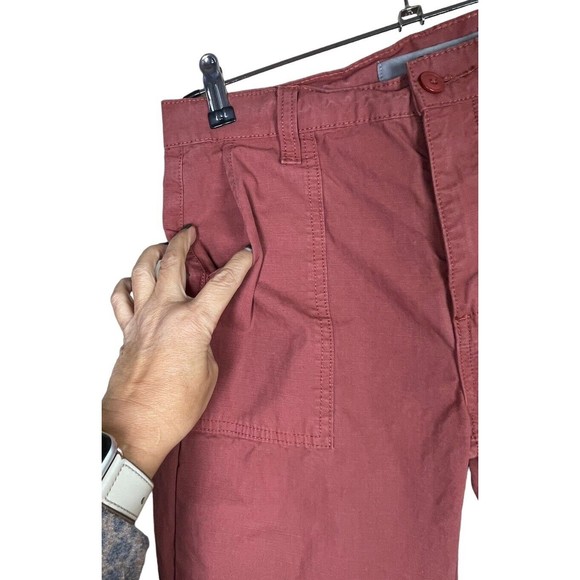 JOE'S JEANS Women's‎ Casual pants, brick red, size 27 Cargo Cotton - Picture 3 of 12